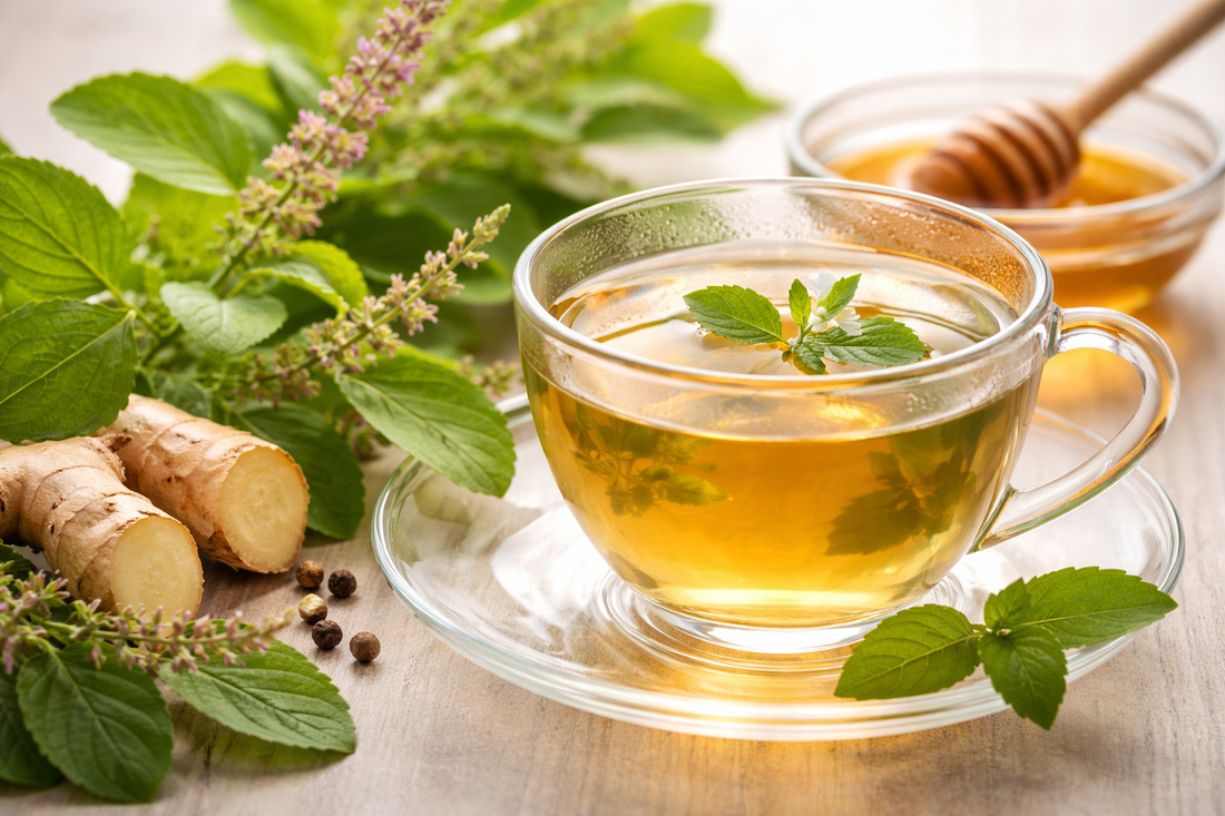 7 Tulsi Tea Benefits for Immunity, Stress & Lung Health